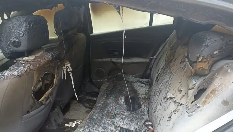 Esenyurt'ta Şantaj Olayı: İsteği Reddedilen Genç, Arabasını Yaktı