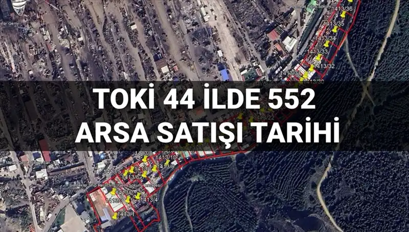 TOKİ 2025 Arsa Satışı: 44 İlde Açık Artırma Heyecanı Başlıyor!