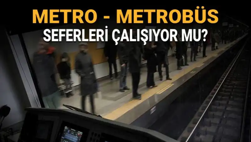 İstanbul'da Bugün Metrobüs ve Metro Durumu Nedir?