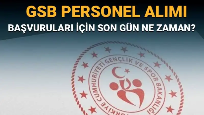 Gençlik ve Spor Bakanlığı Personel Alımı: Başvuru Süreci ve Son Tarih Açıklandı!