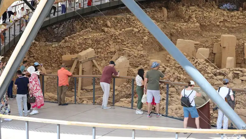 Göbeklitepe’nin Tarihi Esrarengizliğinde Ziyaretçi Yoğunluğu Artıyor