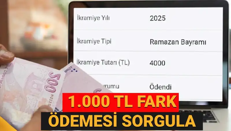Emekli Bayram İkramiyesi Fark Ödemeleri 2025: İlk 1.000 TL Ne Zaman Hesaplarda Olacak?