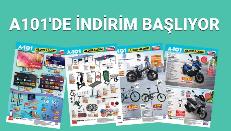 A101, 12 Haziran Kataloğunda Spor ve Teknoloji Ürünleri ile Fark Yaratıyor!