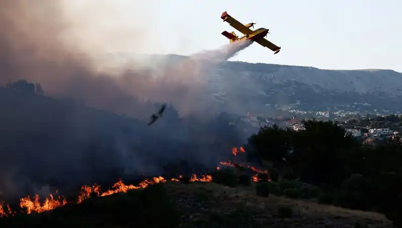 Sakız Adası’ndaki Orman Yangını Kontrol Altına Alındı! Yangınla Mücadelede Son Durum Ne?